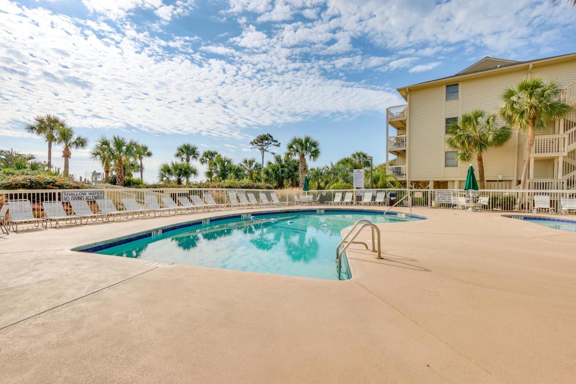Breakers Oceanfront Getaway With Amazing View And Pool Villa Hilton Head Island Buitenkant foto