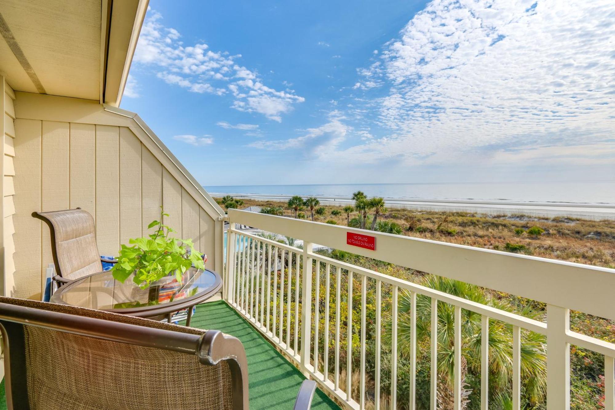Breakers Oceanfront Getaway With Amazing View And Pool Villa Hilton Head Island Buitenkant foto