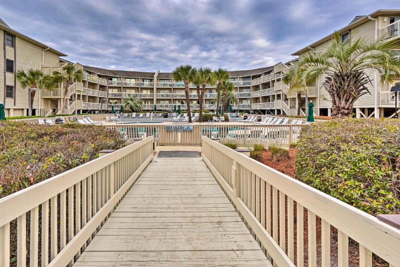 Breakers Oceanfront Getaway With Amazing View And Pool Villa Hilton Head Island Buitenkant foto