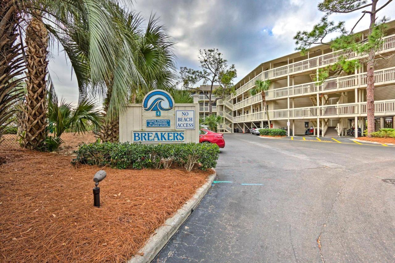 Breakers Oceanfront Getaway With Amazing View And Pool Villa Hilton Head Island Buitenkant foto